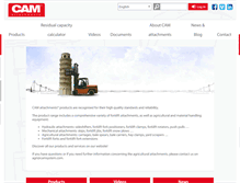 Tablet Screenshot of camattachments.com